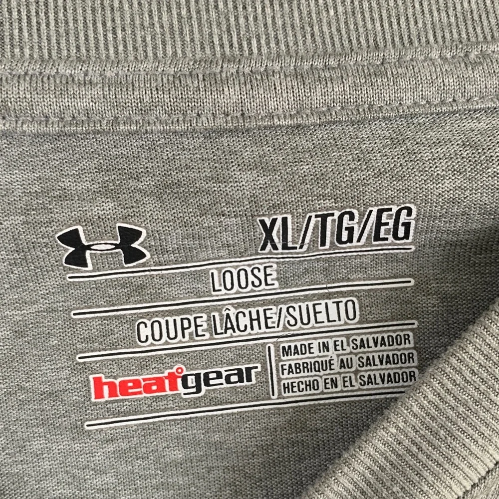 UNDER ARMOUR | XL LOOSE UNISEX T-SHIRT CAL RIPKEN | GREY BLACK ORANGE BALTIMORE - Picture 2 of 11